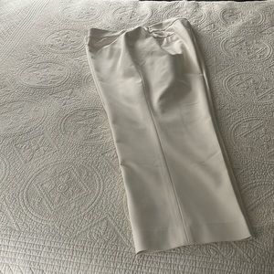 Anne Klein Plus Size Cream Pants